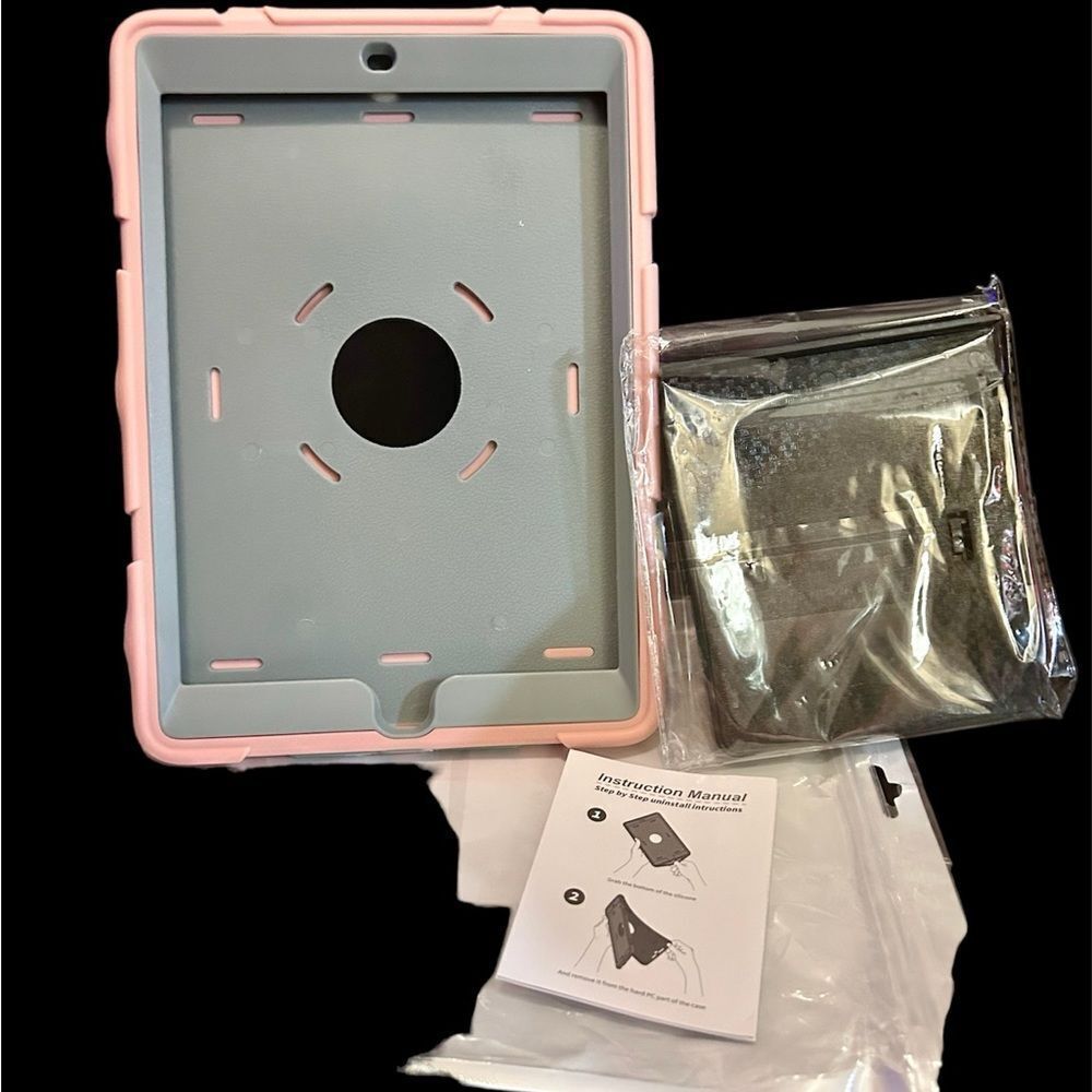 Rose colored ulak shockproof kickstand case